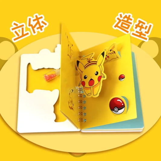 Pokemon Pikachu Coil Book – Cute Anime Notebook for Fans & Collectors