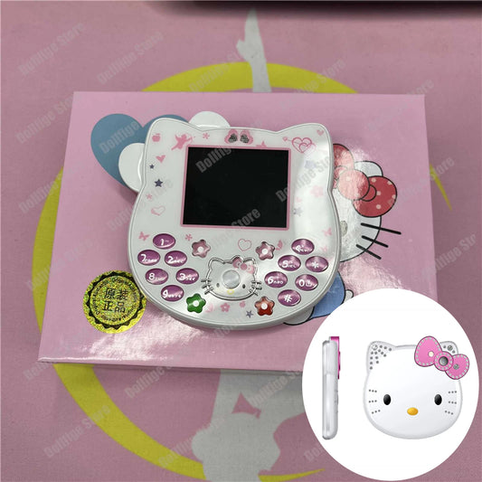 Sanrio Hello Kitty Flip Phone Kawaii K688 – Mini Phones for Kids & Collectors