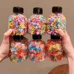 100-Piece Mini Hair Clips – Perfect for Styling Baby Bangs