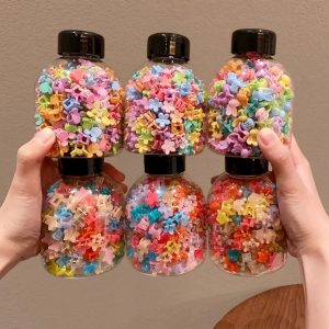 100-Piece Mini Hair Clips – Perfect for Styling Baby Bangs