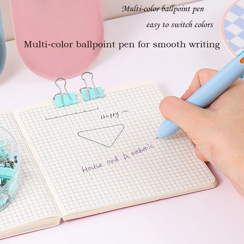 Kawaii Korean Stationery Set – Perfect for Students and Office Use - Image 4