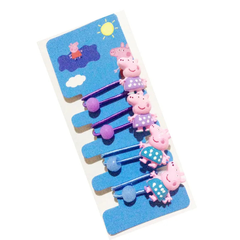 Peppa Pig Hair Accessories – Adorable Clips and Ropes for Kids - Image 8