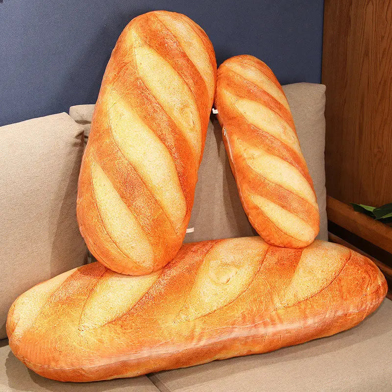 French Bread Plush Pillow – Cozy and Fun Decor for All Ages - Image 2