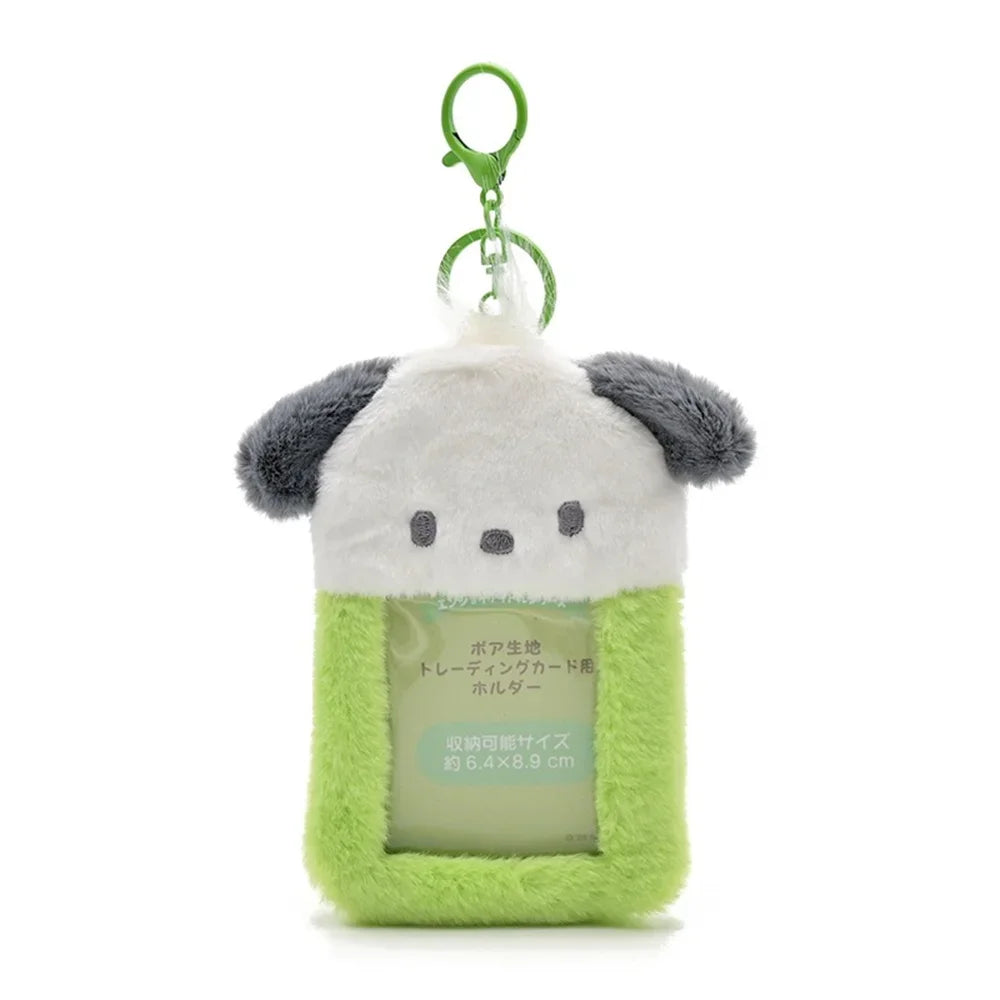 Cute Cartoon Kuromi Plush Card Case Keychain – Adorable Accessory - Image 8