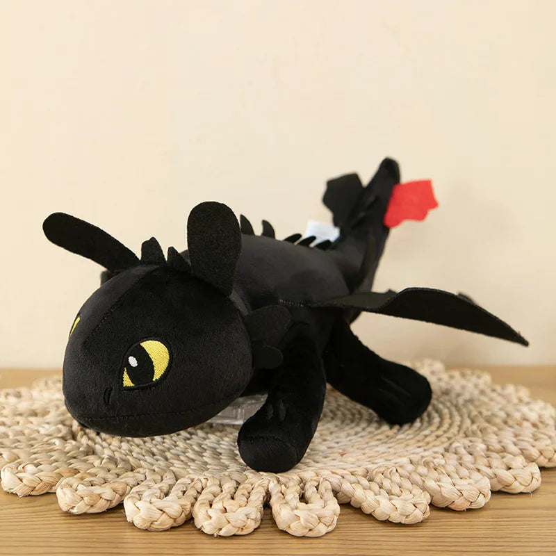 Giant Plushies Dragon Toys – White & Black Dinosaur Plush - Image 8