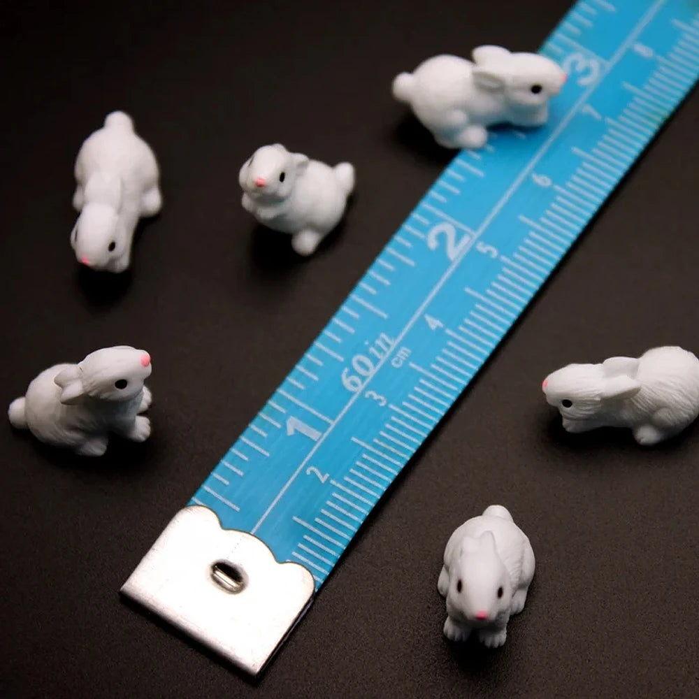 Mini Resin Rabbit Figurines - Image 4