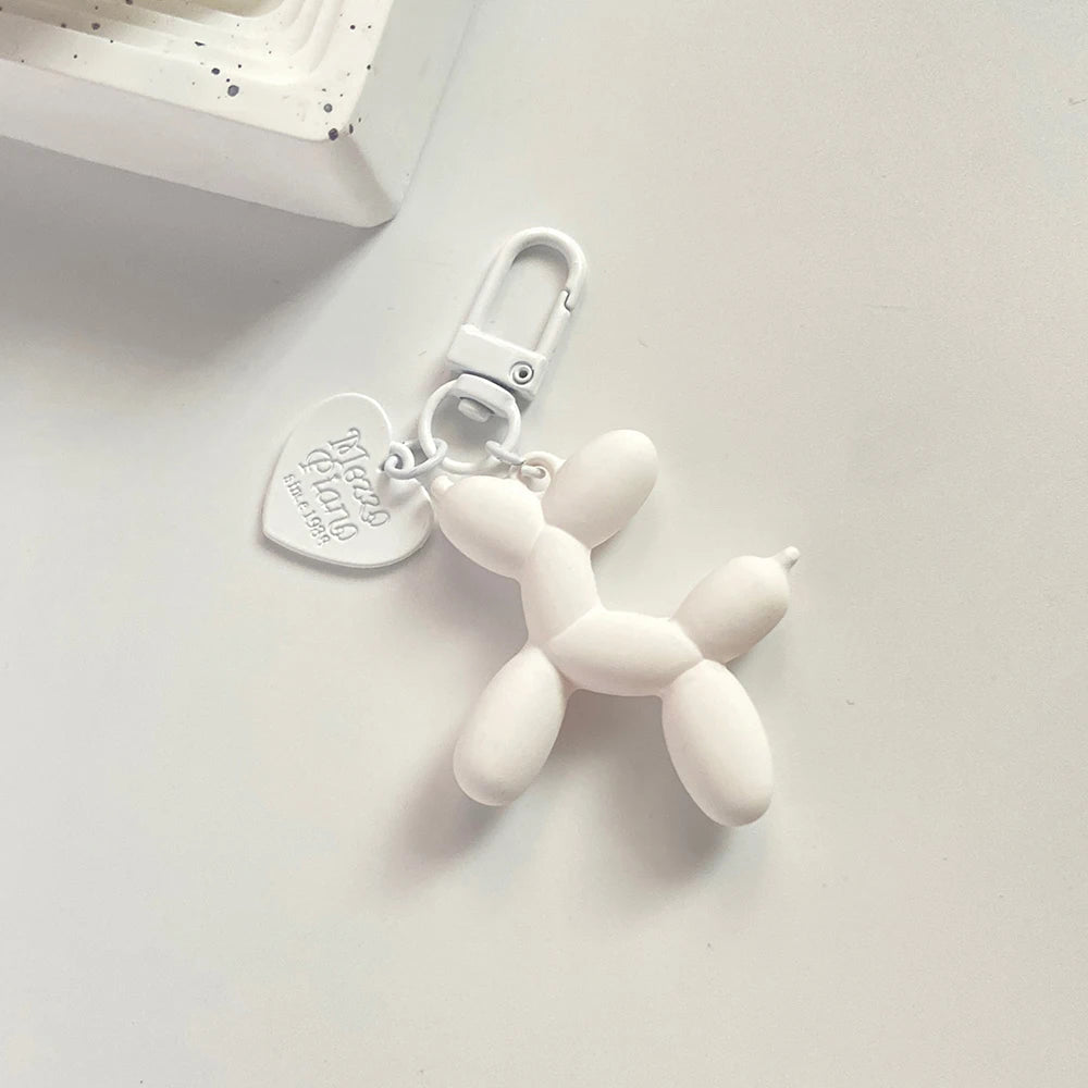Cute Acrylic Cartoon Balloon Dog Keychains – Y2K Bag Pendant - Image 17