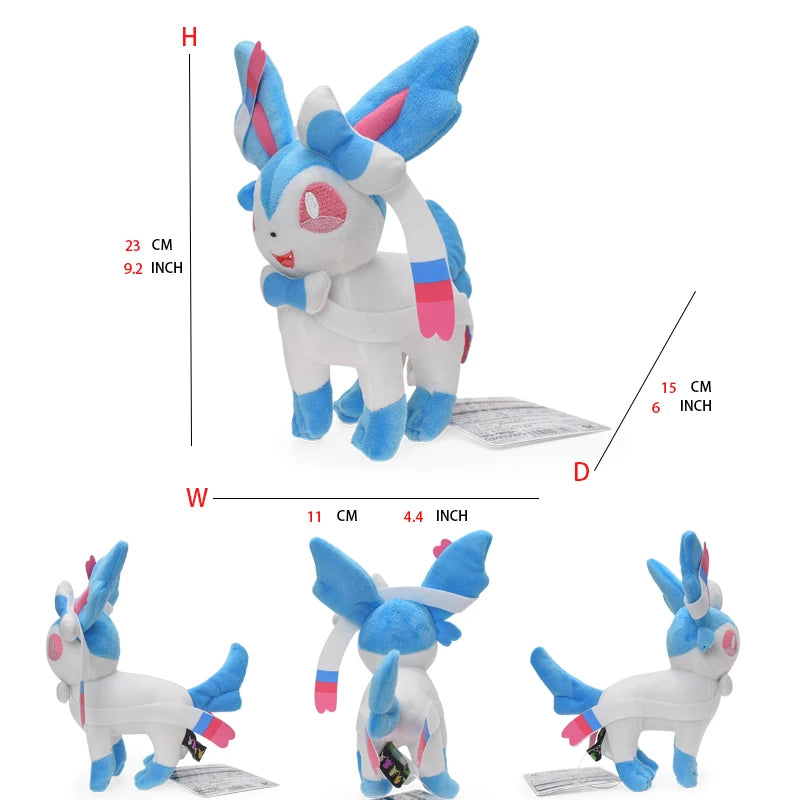 Leafeon, Vaporeon, Glaceon, Sylveon, Espeon, Umbreon Plush Toys - Image 9