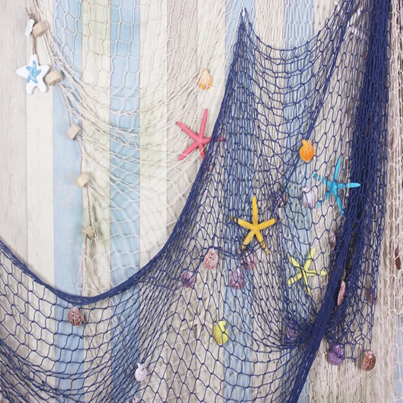Nautical Fishing Net Wall Hangings – Themed Home Decor - Image 2