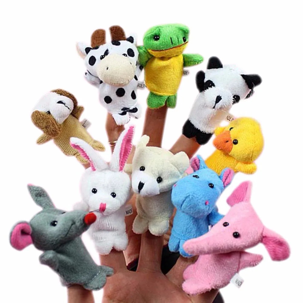 Cartoon Hand Doll Finger Puppet Set – Plush Toys for Early Education - Image 7