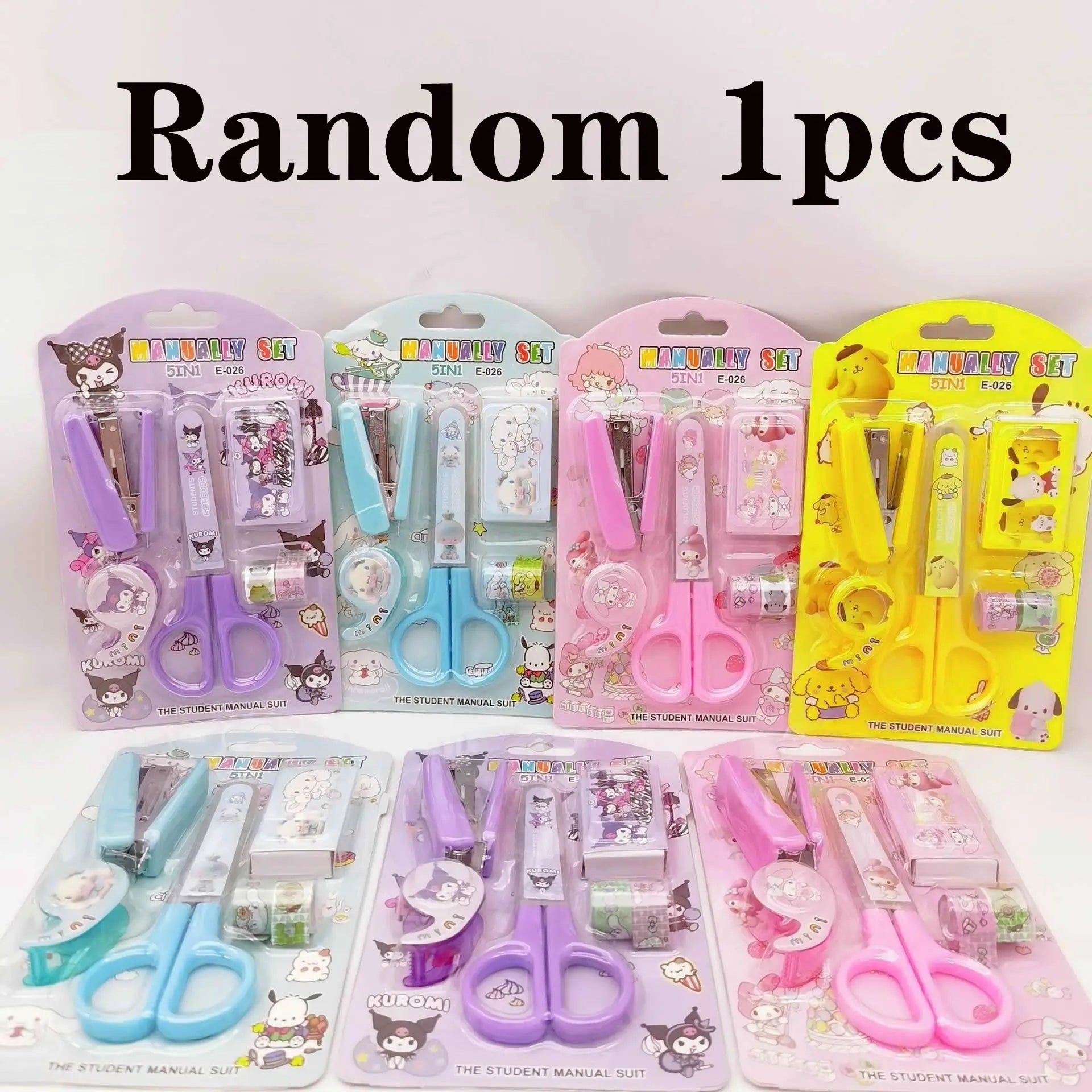 Kuromi Kitty Stationery Set – School, Home, and Office Use - Image 7