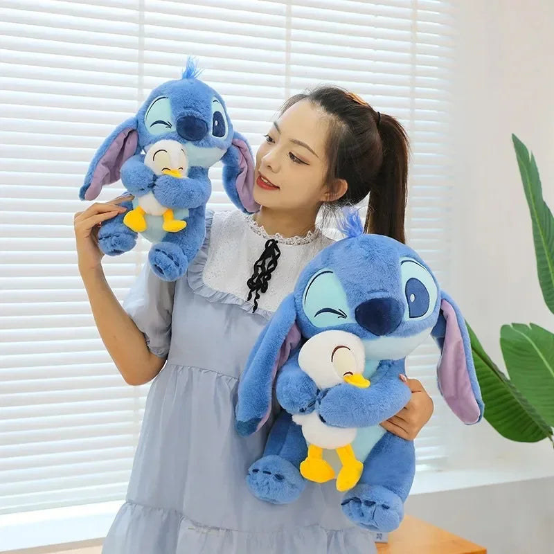 Miniso Plush Doll Stitch & Lilo – Cute and Cuddly Companions - Image 4