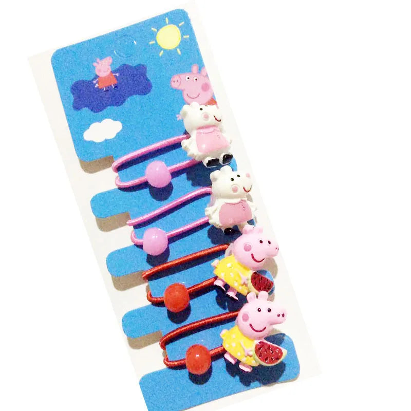 Peppa Pig Hair Accessories – Adorable Clips and Ropes for Kids - Image 7
