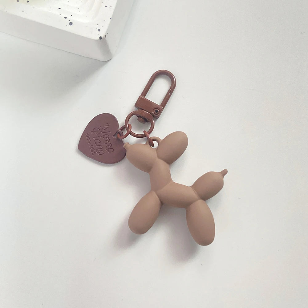 Cute Acrylic Cartoon Balloon Dog Keychains – Y2K Bag Pendant - Image 23