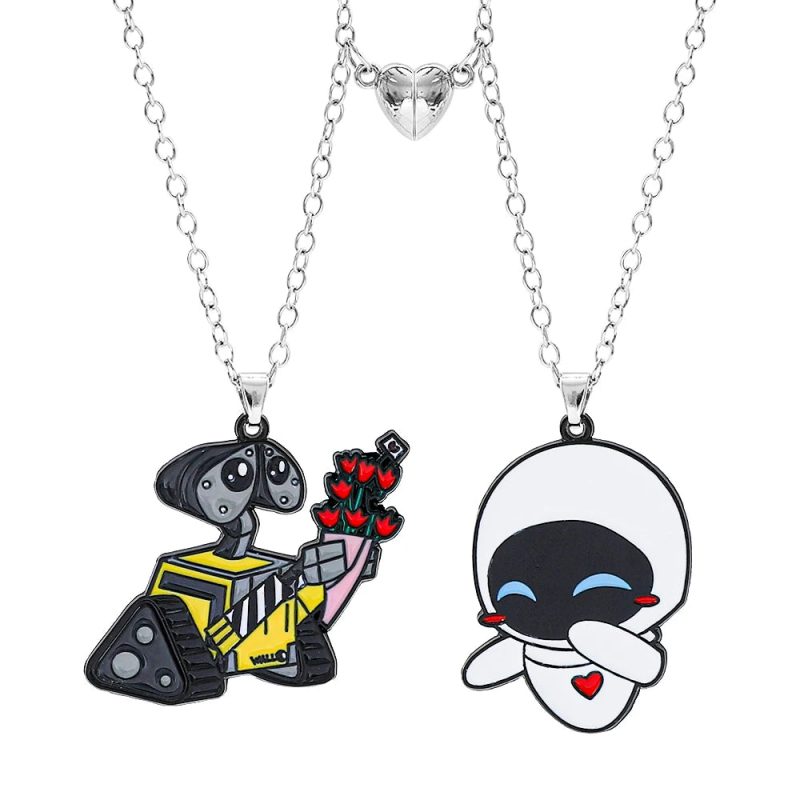 Disney Stitch Heart Necklace for Couples - Image 17