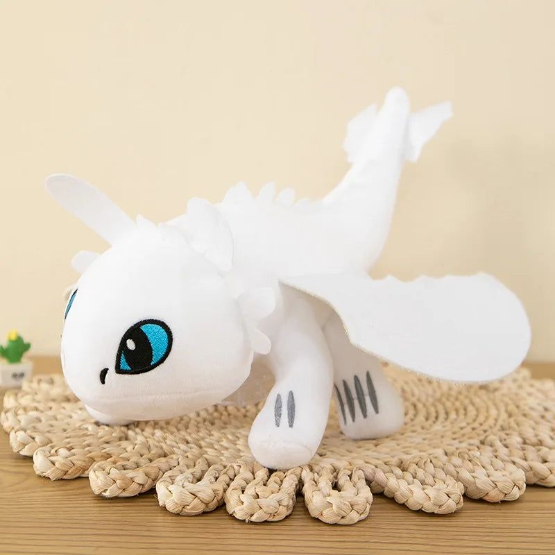 Giant Plushies Dragon Toys – White & Black Dinosaur Plush - Image 7