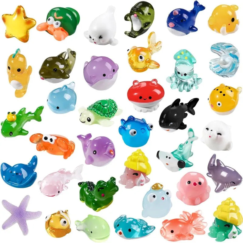 Mini Ocean Resin Animals - Image 3