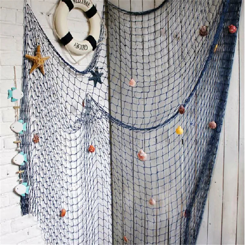 Nautical Fishing Net Wall Hangings – Themed Home Decor - Image 3