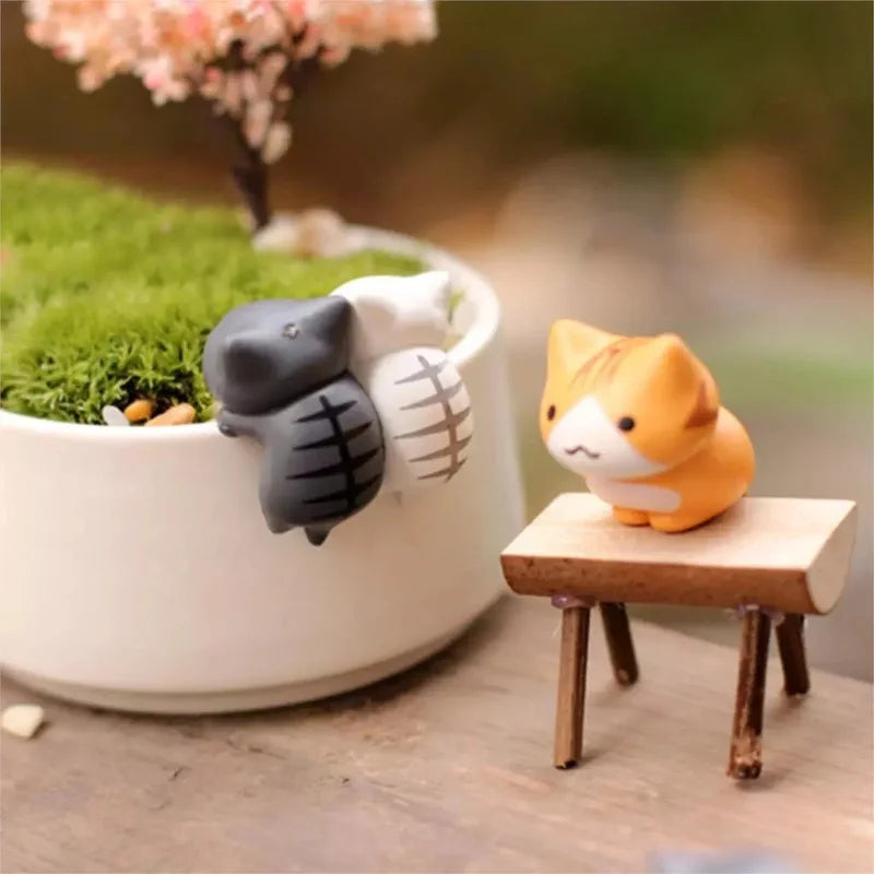 Charming Lucky Cat Miniatures – Perfect for Home & Garden Decor - Image 5