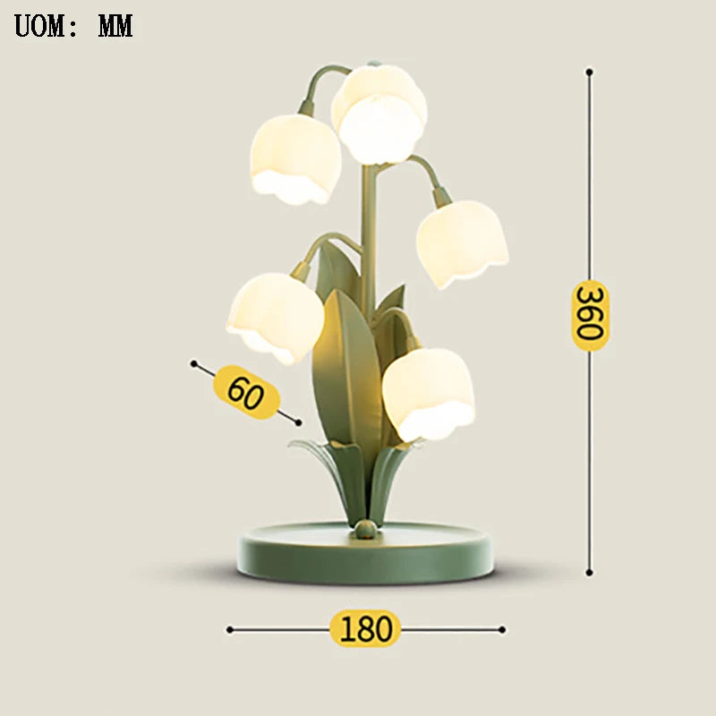 LED Flower Table Lamp – Creative Design for Elegant Home Decor - Image 7