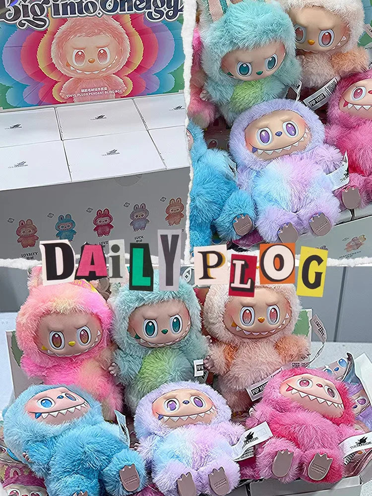 LABUBU Generation 3 Blind Bag Vinyl Face Plushie – Kawaii Anime Decor - Image 2
