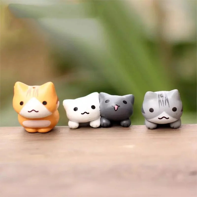 Charming Lucky Cat Miniatures – Perfect for Home & Garden Decor - Image 6