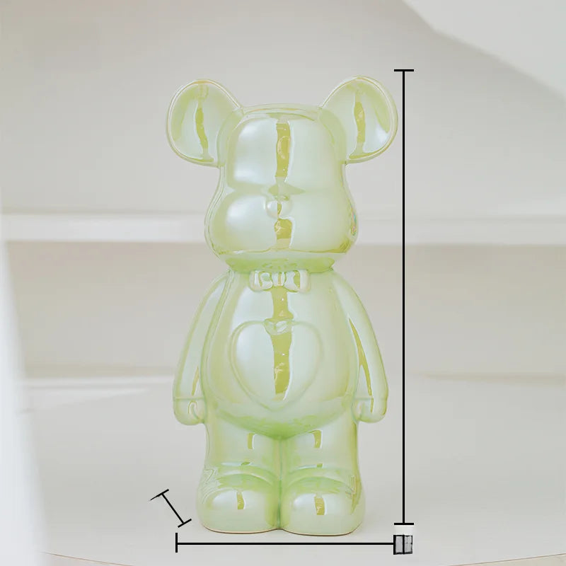 Aesthetic Bear Brick Ceramic Statue - Image 14