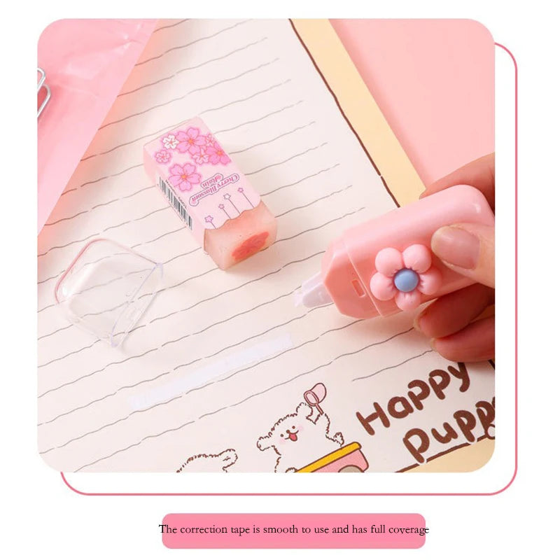 Kawaii Korean Stationery Set – Perfect for Students and Office Use - Image 5