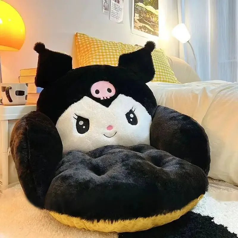 Aoger Big Size Cute Cinnamoroll & Black Kuromi Plush Cushion - Image 7