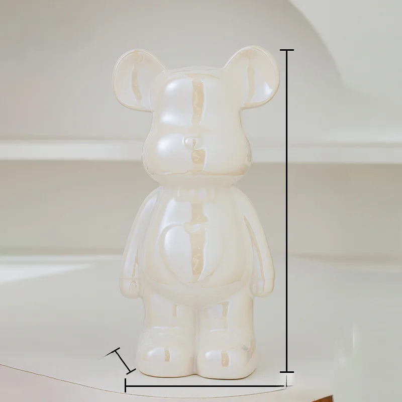 Aesthetic Bear Brick Ceramic Statue - Image 11