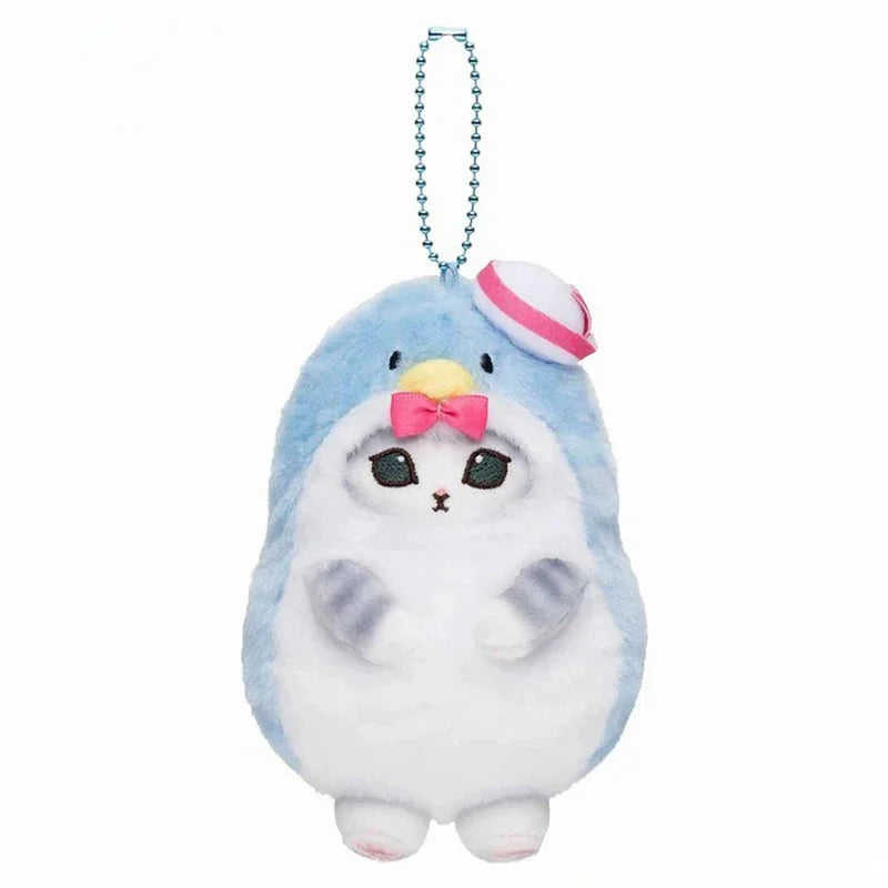 Kawaii Mofusand x Sanrio Plush Keychain – Adorable Backpack Pendant - Image 9