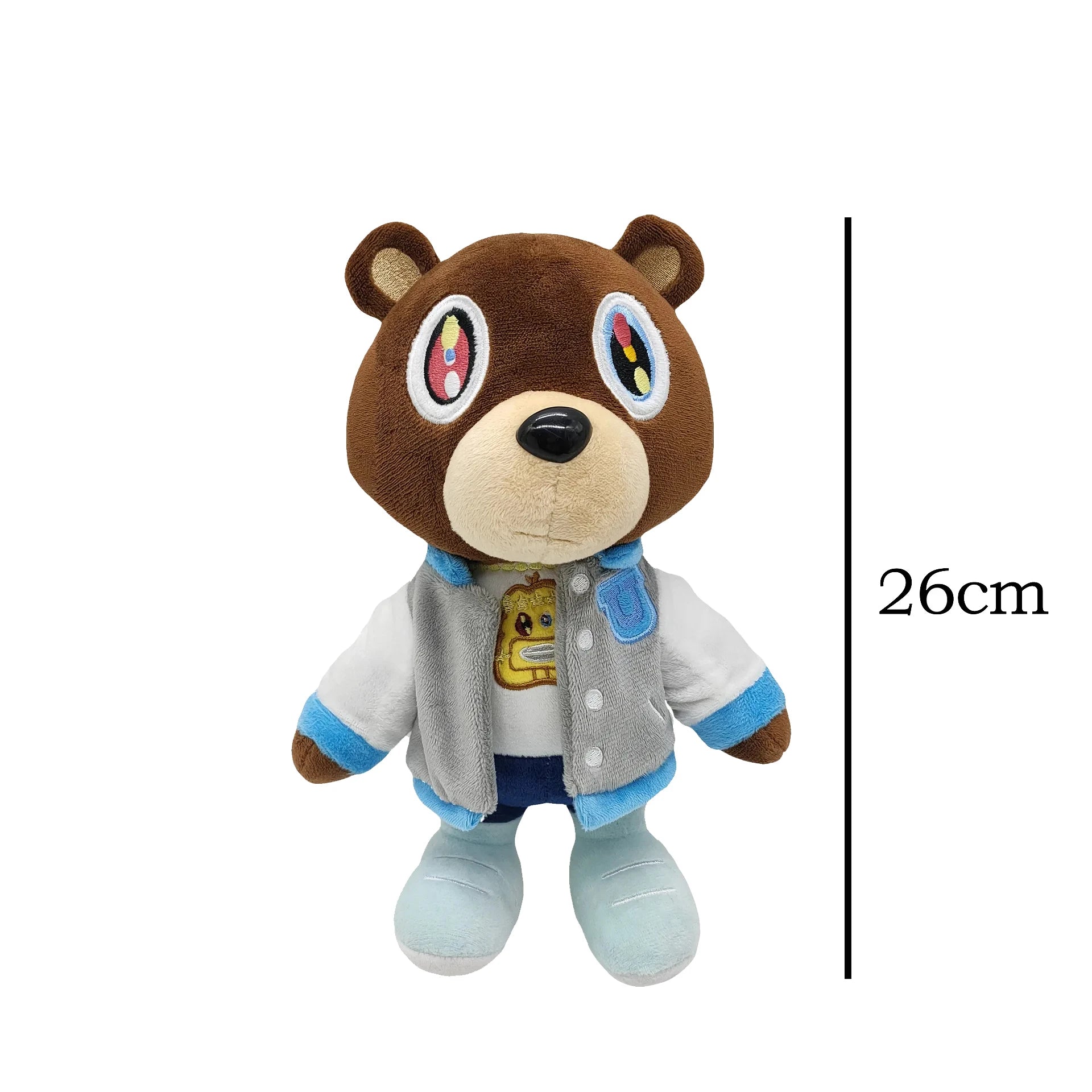 Kawaii Kanye Dropout Bear Plush – Soft and Stylish Room Decor - Image 7