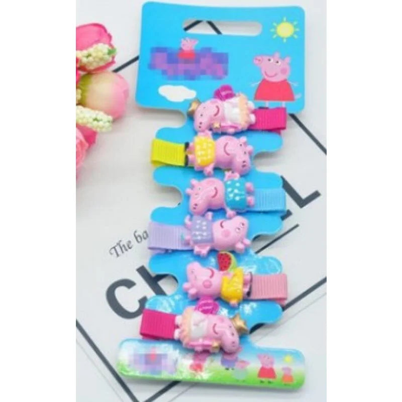 Peppa Pig Hair Accessories – Adorable Clips and Ropes for Kids - Image 5
