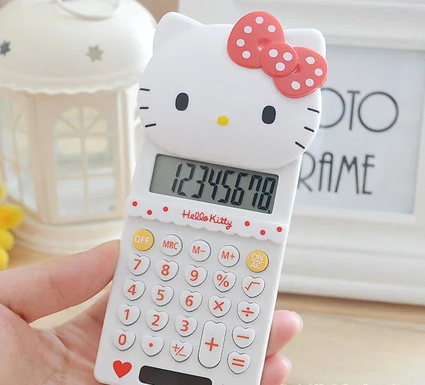 Kawaii Hello Kitty Portable Calculator – Cute Sanrio Gadget for Girls - Image 9