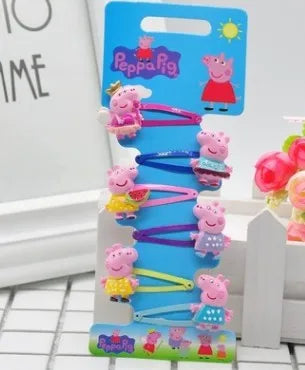 Peppa Pig Hair Accessories – Adorable Clips and Ropes for Kids - Image 9