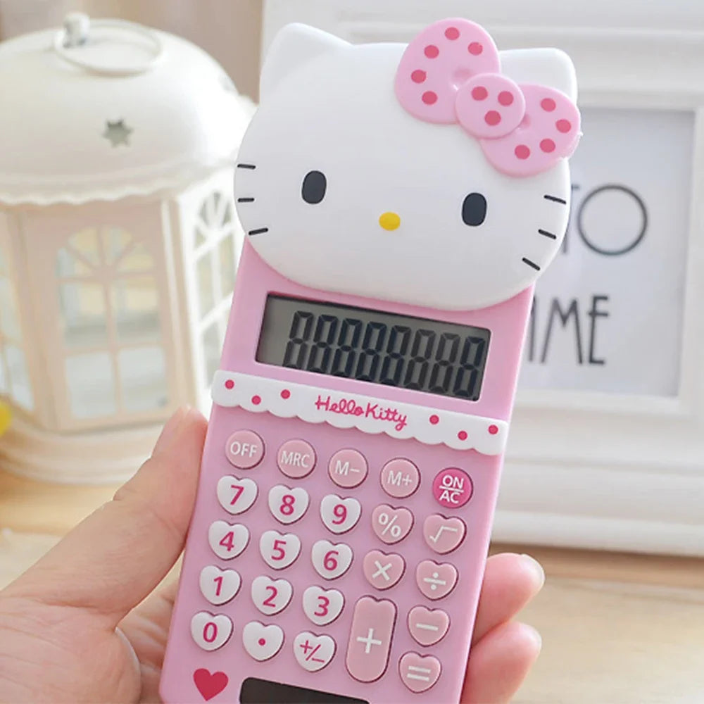 Kawaii Hello Kitty Portable Calculator – Cute Sanrio Gadget for Girls - Image 4