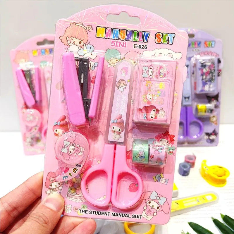 Kuromi Kitty Stationery Set – School, Home, and Office Use - Image 6