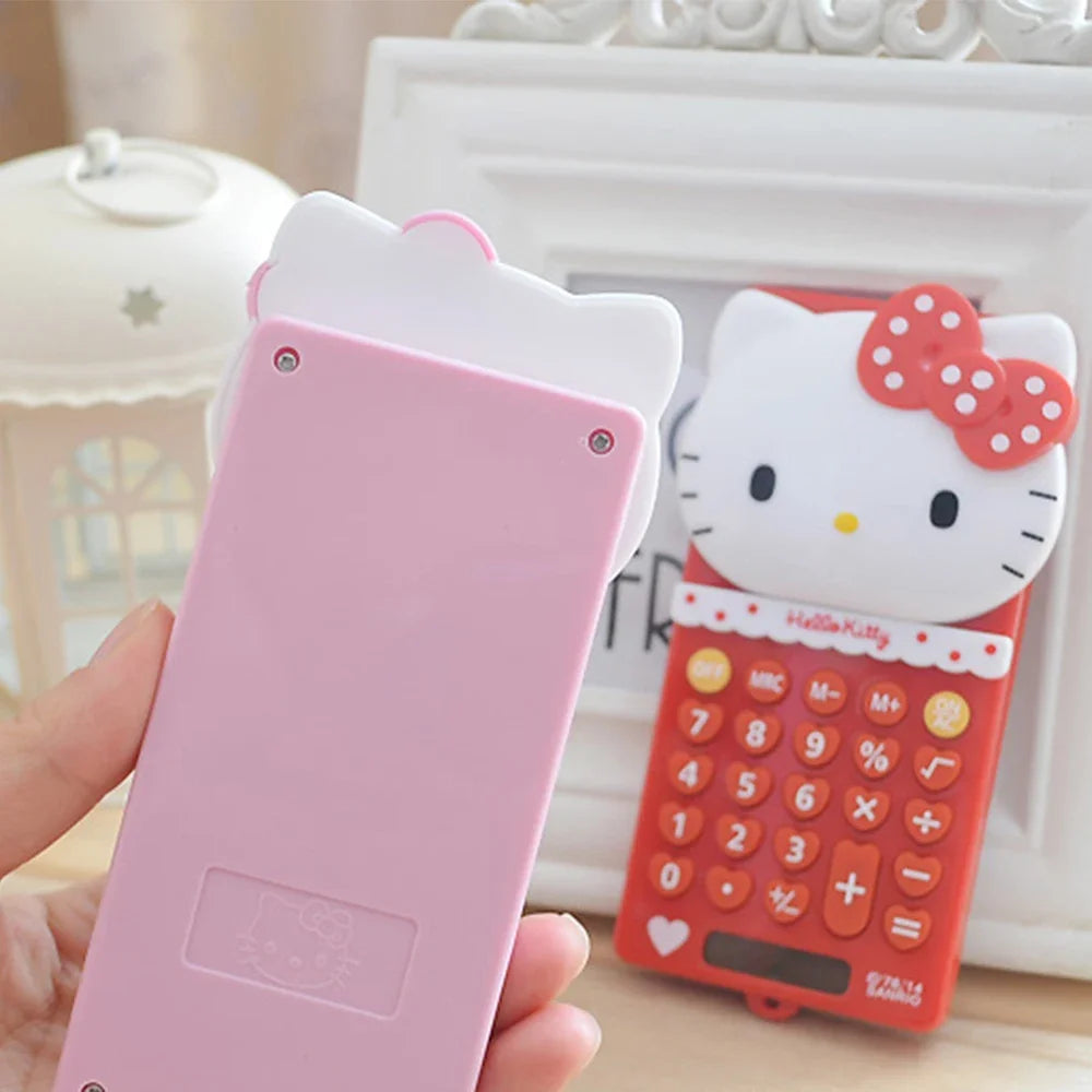 Kawaii Hello Kitty Portable Calculator – Cute Sanrio Gadget for Girls - Image 5