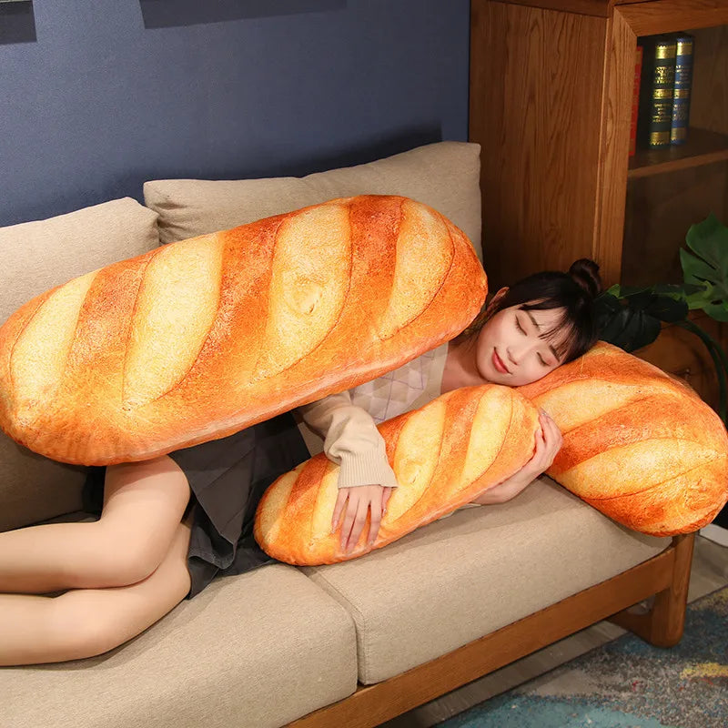 French Bread Plush Pillow – Cozy and Fun Decor for All Ages - Image 4