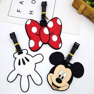 Kawaii Disney Minnie & Mickey Luggage Tags – Cute Travel Accessories