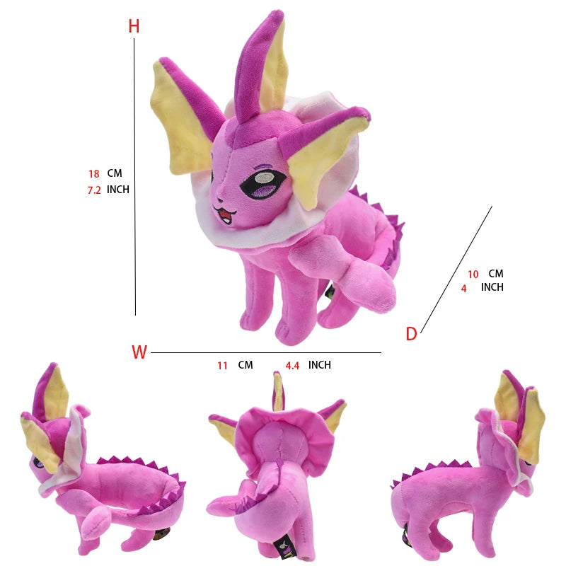 Leafeon, Vaporeon, Glaceon, Sylveon, Espeon, Umbreon Plush Toys - Image 8
