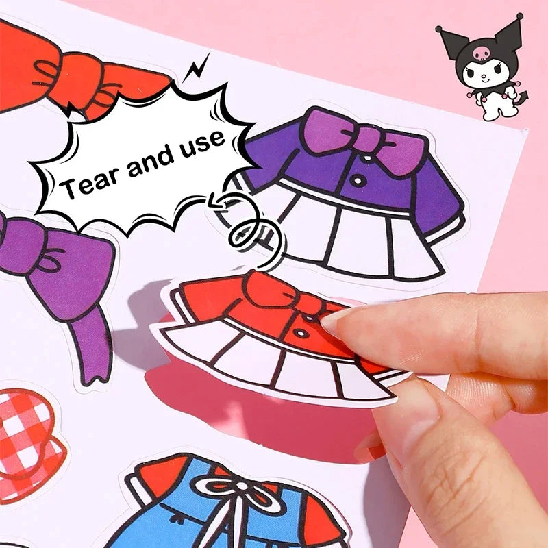 Hello Kitty & My Melody DIY Quiet Book – Kawaii Children's Gift - Image 3