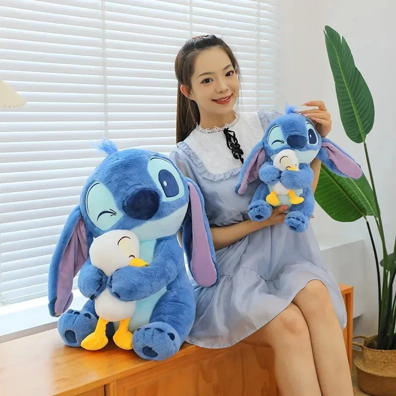 Miniso Plush Doll Stitch & Lilo – Cute and Cuddly Companions - Image 3