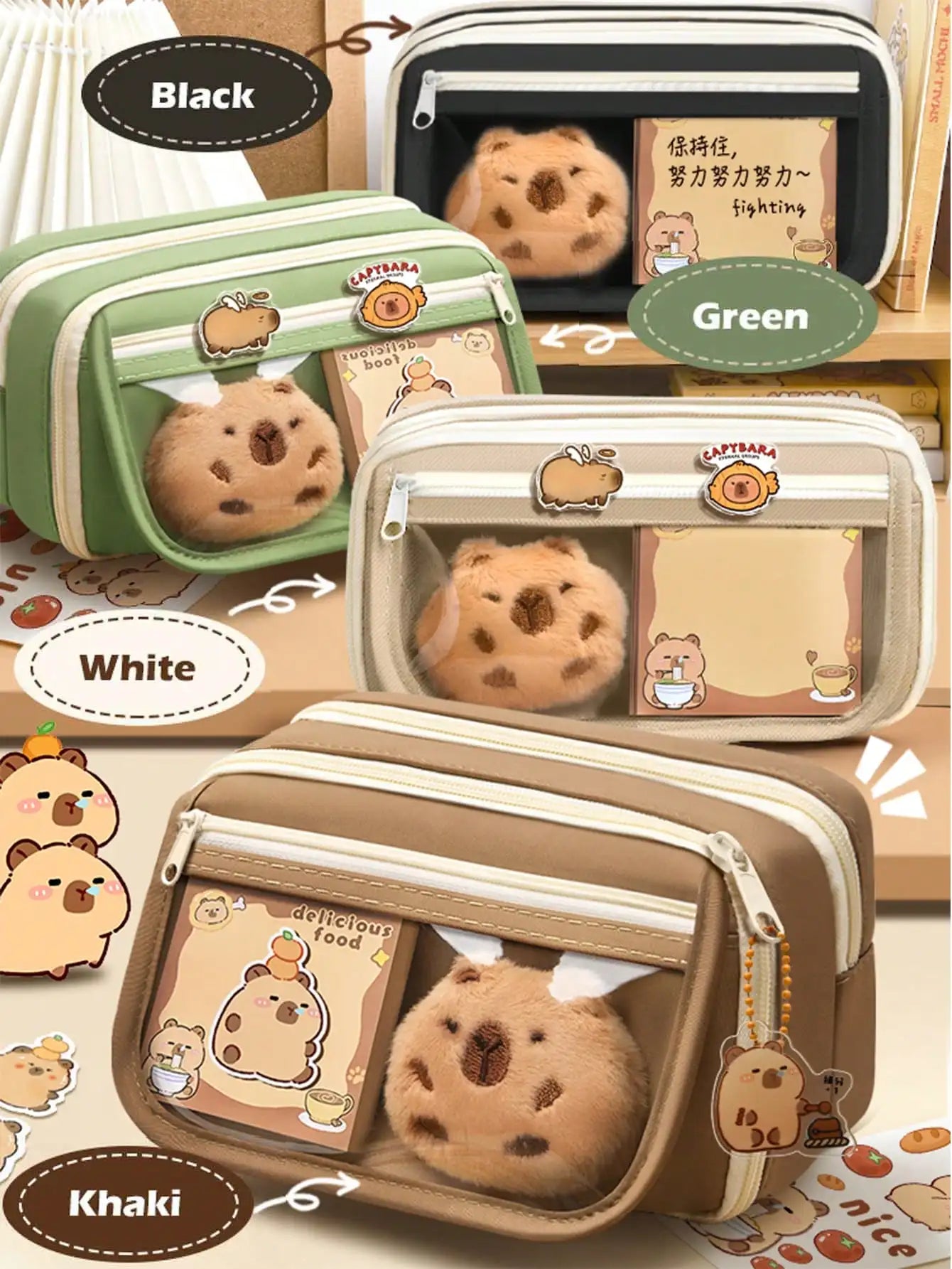 Large Capacity Pencil Case - Image 5