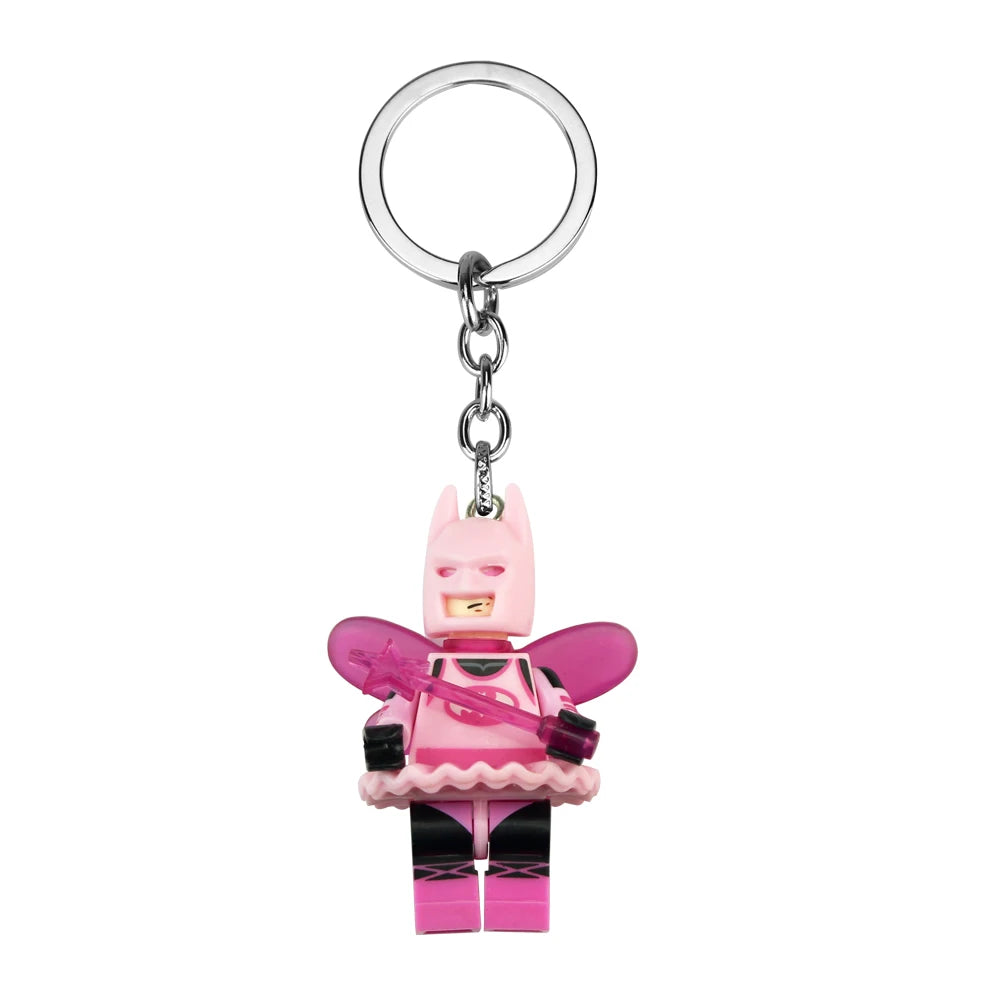 Cartoon 3D Fairy Bat Figure Keychain – Personalized Accessory - Image 8