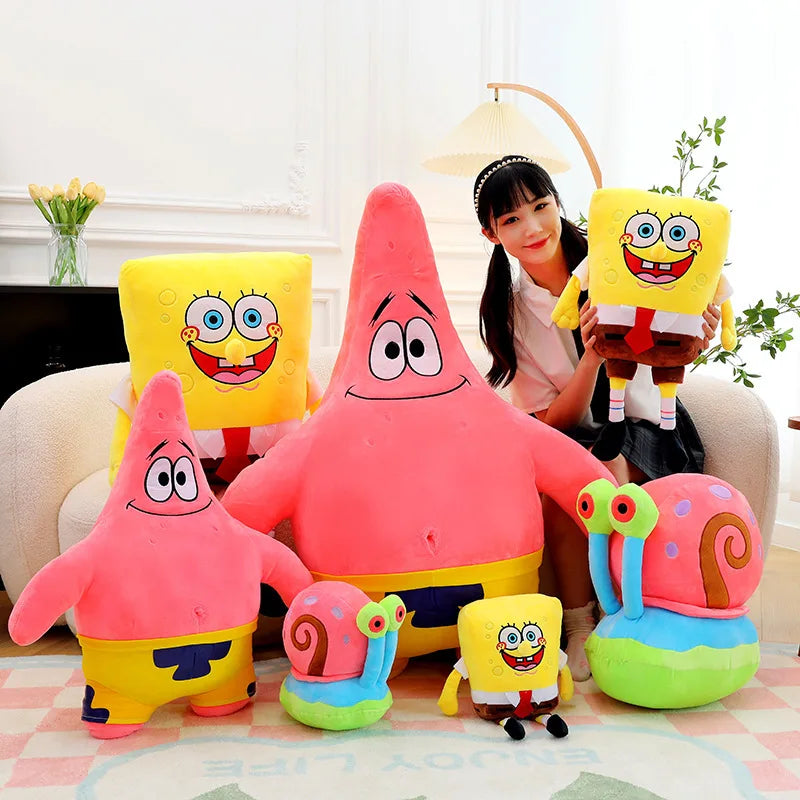 Giant Spongebob and Friends Plush Toys – Perfect for Fans and Collectors - Image 3